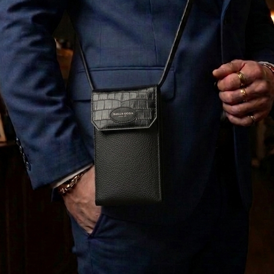 Phone Cases Wholesale - Borsa a Tracolla in Vera Pelle