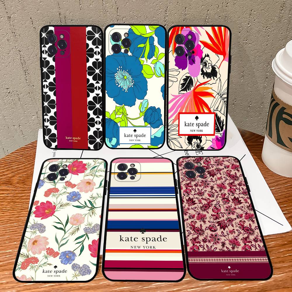 Phone Cases Kate Spade - Custodia Morbida Antiurto K-Kate S-Spade Flower
