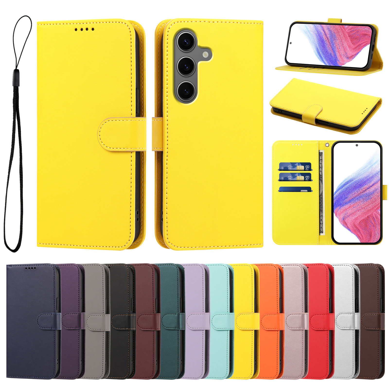 Phone Cases Eu - Custodia per telefono in pelle di