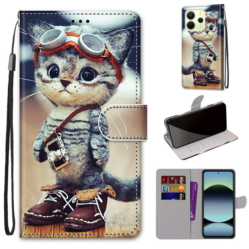 Phone Cases Eu - Custodia Magnetica in Pelle per Xiaomi