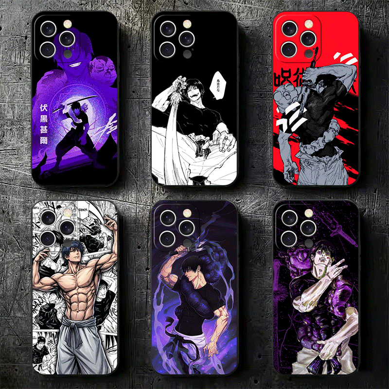Phone Cases Jujutsu Kaisen - Cover Morbida Anime Fushiguro Toji JUJUSU