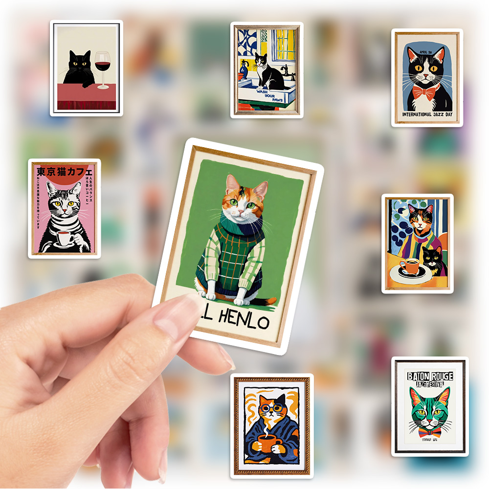 Adesivi con Gatti Carini, Post - Phone Cases Junk recensione e prezzo